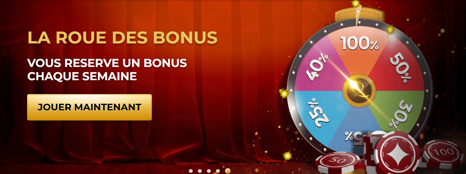 Bonus de bienvenue Unique Casino