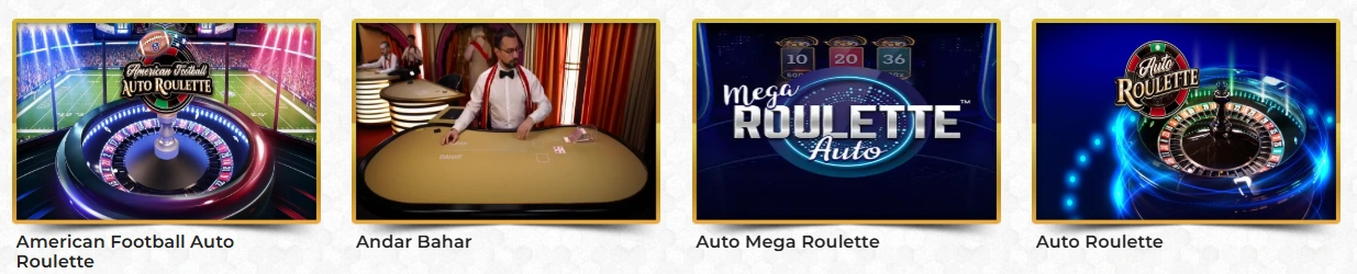 Casino en direct Evolution Gaming